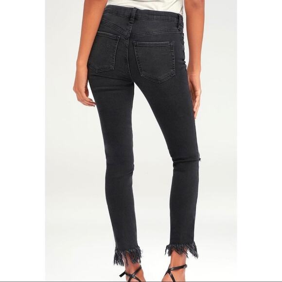 Free People Great Heights Frayed Skinny Jeans - Picture 4 of 12